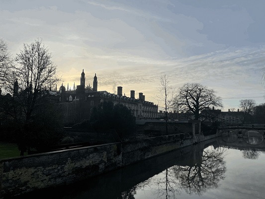 The River Cam, as seen from Garret Hostel Bridge