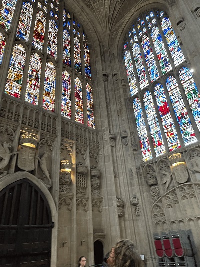 Site-based learning in King's College Chapel