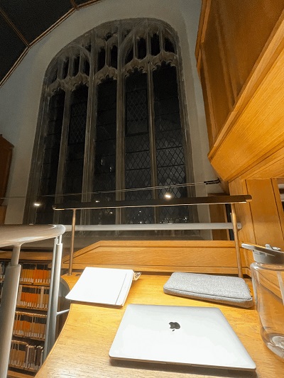 Studying in Queens’ Library