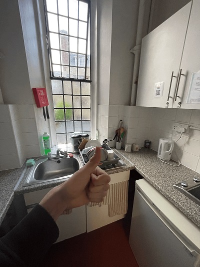 Niall's College kitchen