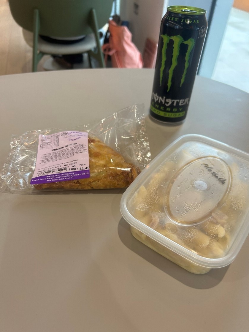 A balanced lunch