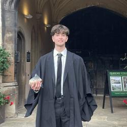 Niall, Cambridge Foundation Year student