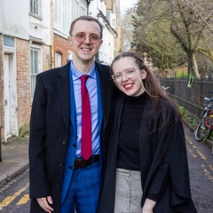 Kyle Hutchinson and Jess Burton