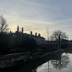 The River Cam, as seen from Garret Hostel Bridge