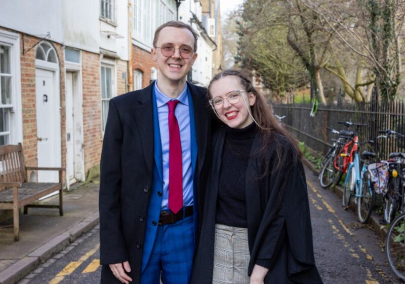 Kyle Hutchinson and Jess Burton