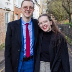 Kyle Hutchinson and Jess Burton