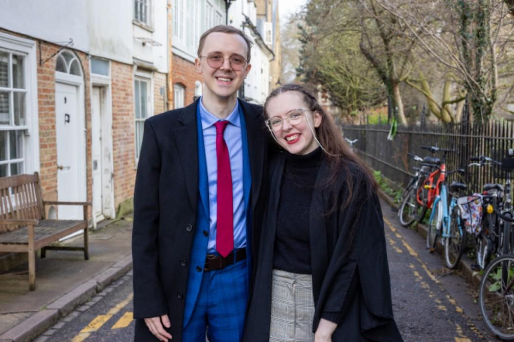 Kyle Hutchinson and Jess Burton