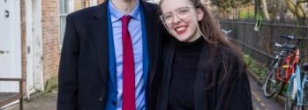 Kyle Hutchinson and Jess Burton
